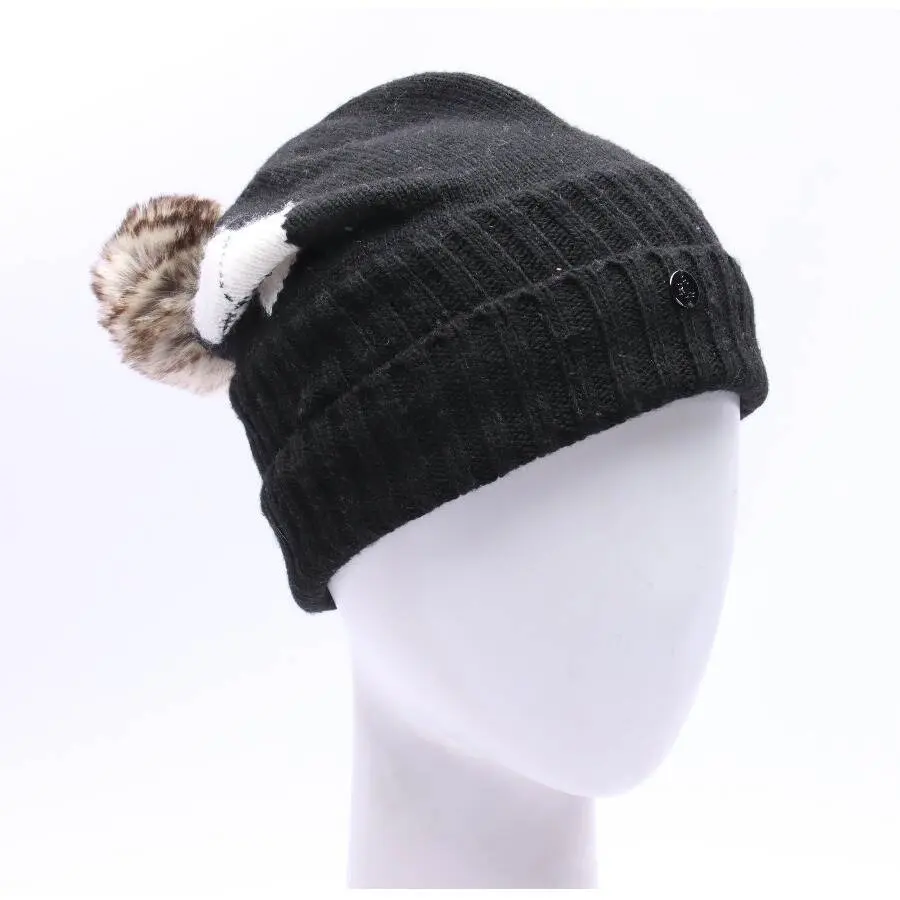 Beanie One Size Schwarz