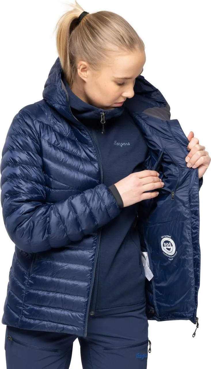 Bergans Rabot Light Down Jacket Hood Women - Daunenjacke für Damen