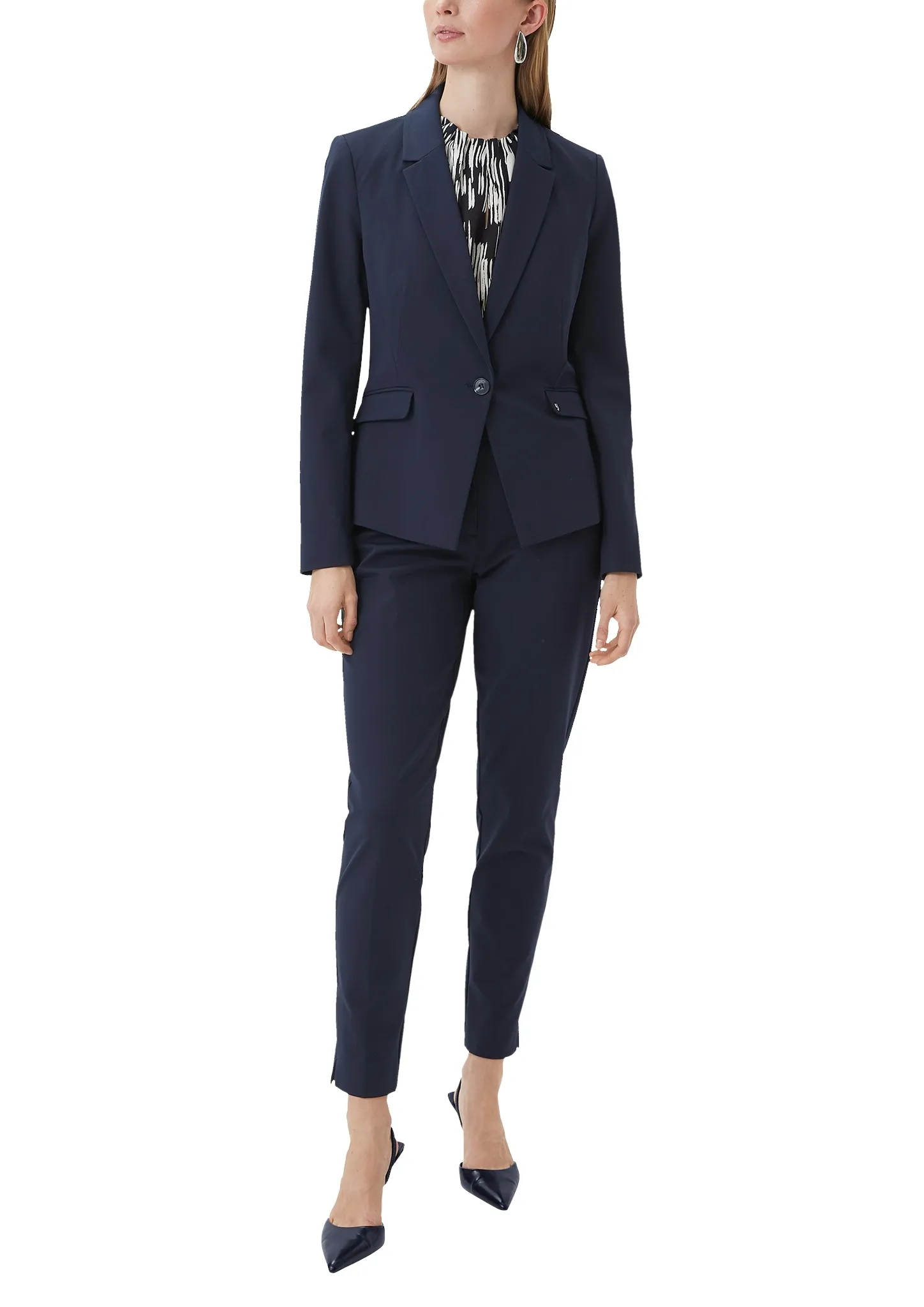 COMMA Blazer aus Viskosemix 10719689