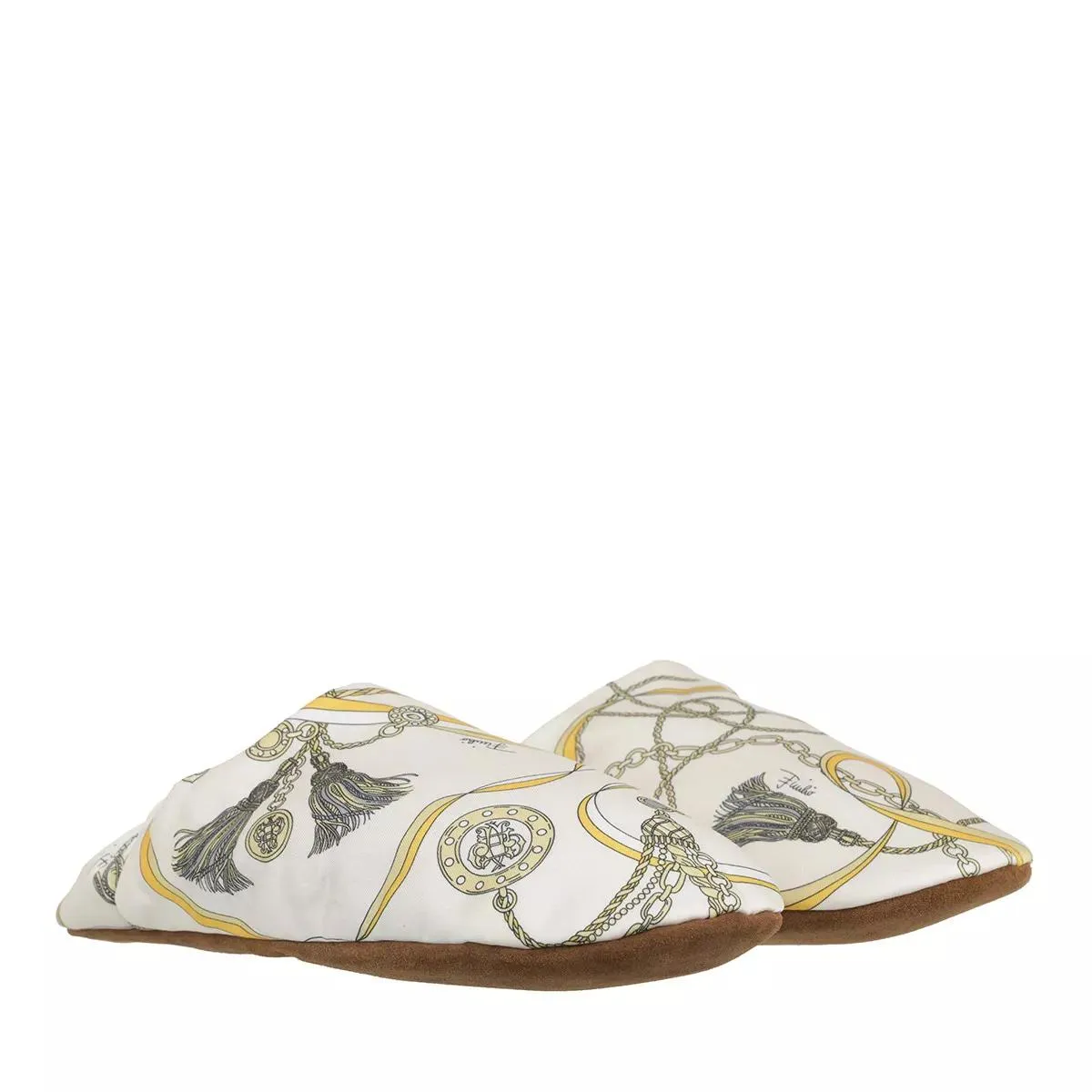   Emilio Pucci  Slippers Giallo/Avorio  Hausschuh 