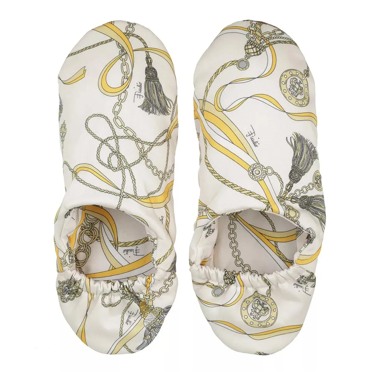   Emilio Pucci  Slippers Giallo/Avorio  Hausschuh 