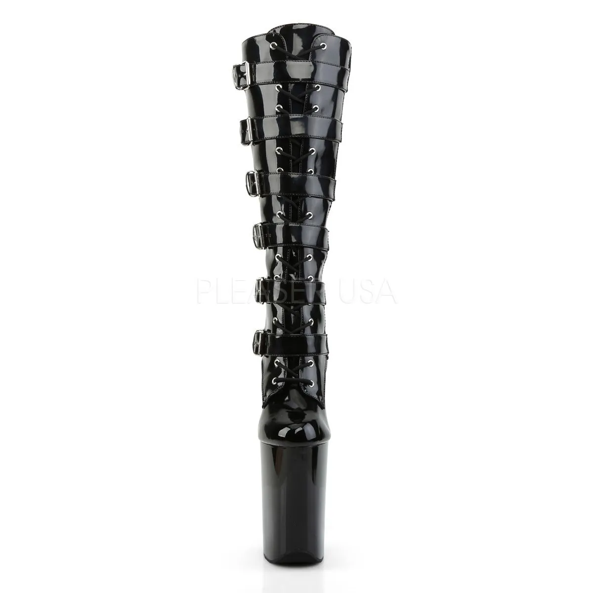 Extrem High Heel Stiefel INFINITY-2049 Lack