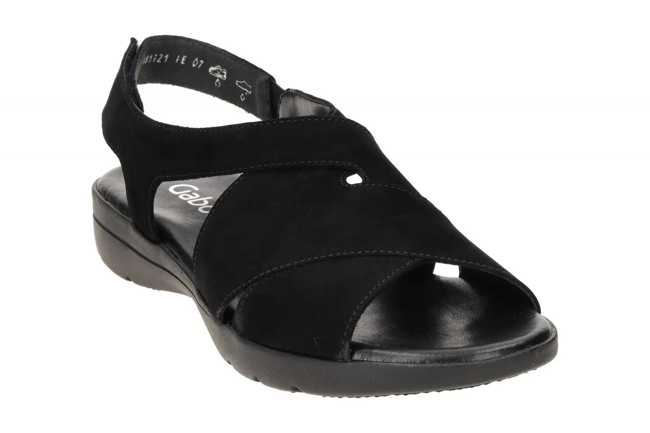 Gabor Best Fitting Sandale schwarz 44.802.17