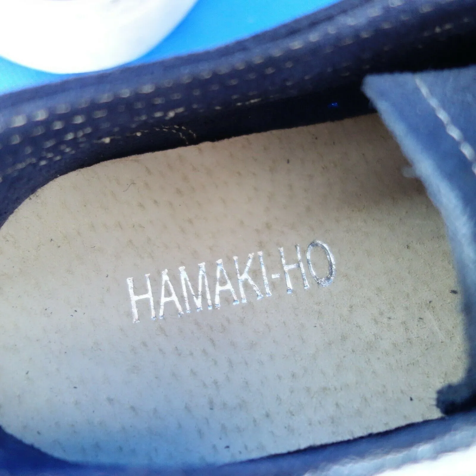 Hamaki Ho Herren Schuhe Sneaker Sportschuhe Größe 41 Wildleder Blau Np 149 Neu - EUR 41