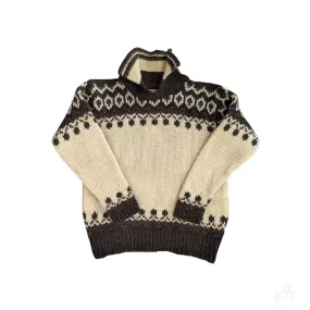 Isländischer Vintage Pullover 36 100% Schurwolle Knitting Pattern