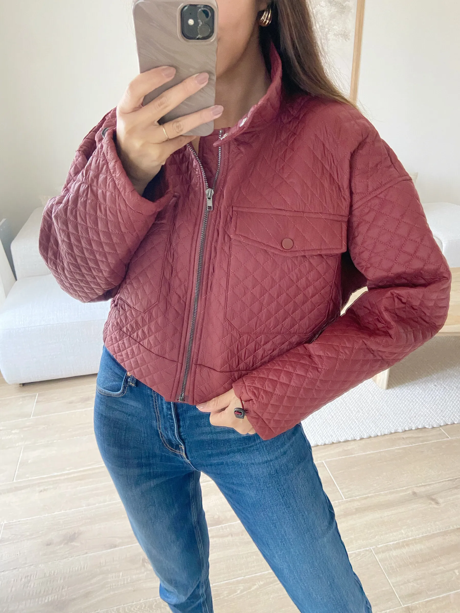 Kurze Jacke