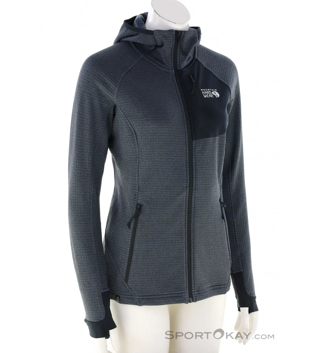 Mountain Hardwear Polartec Power Grid Full Zip Damen Sweater