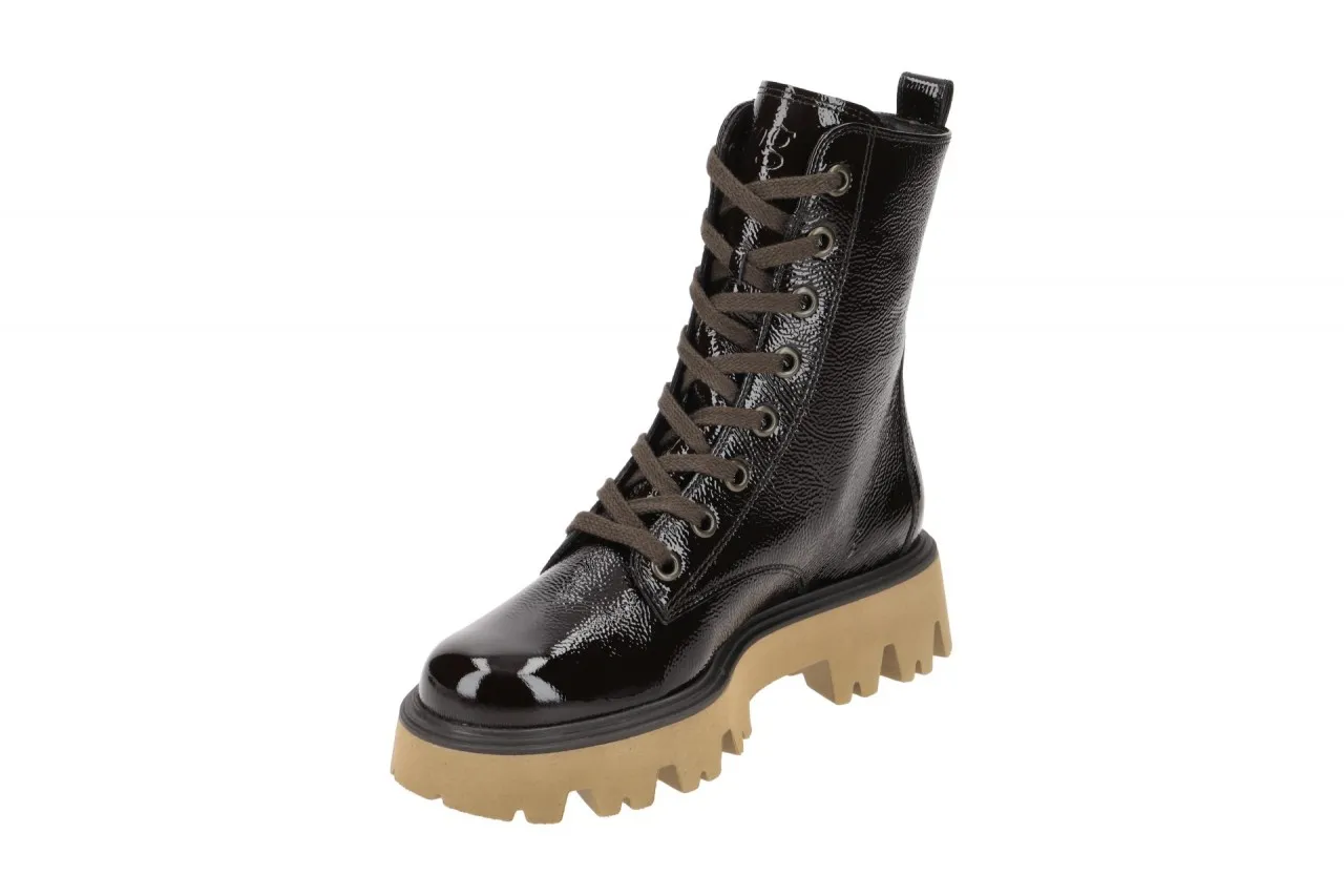 Paul Green 8046 Stiefel Boots braun moro Lack