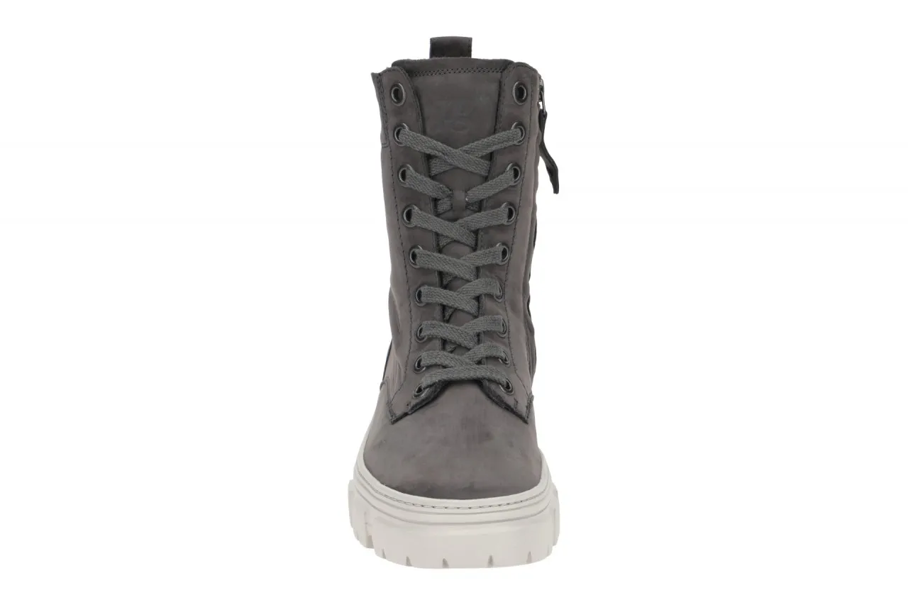 Paul Green Stiefel grau iron Nubuck 9970
