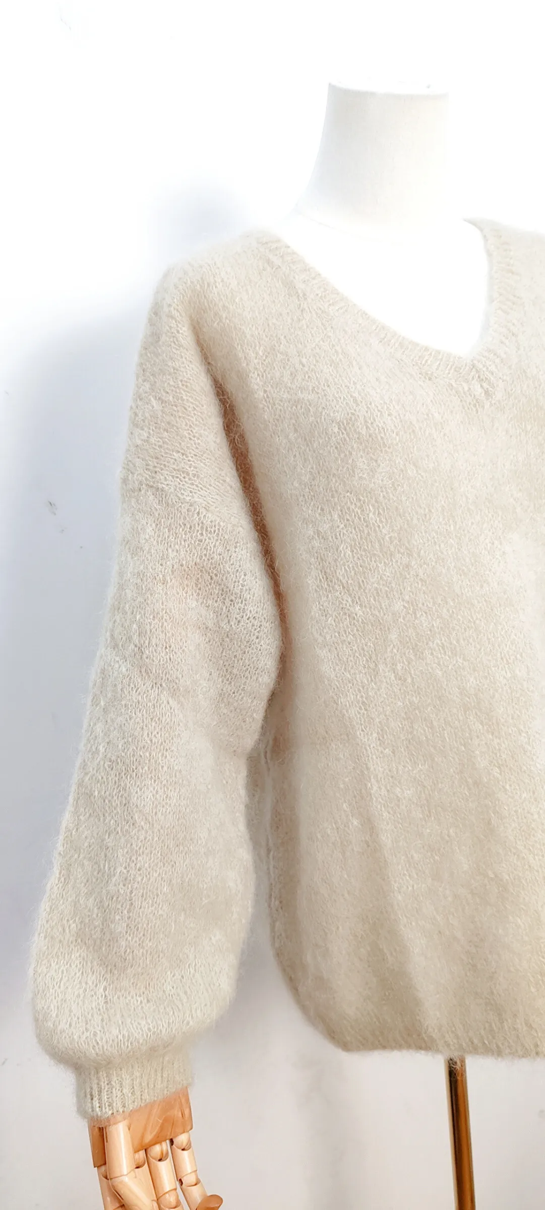 PULLOVER MIT 76 % MOHAIR