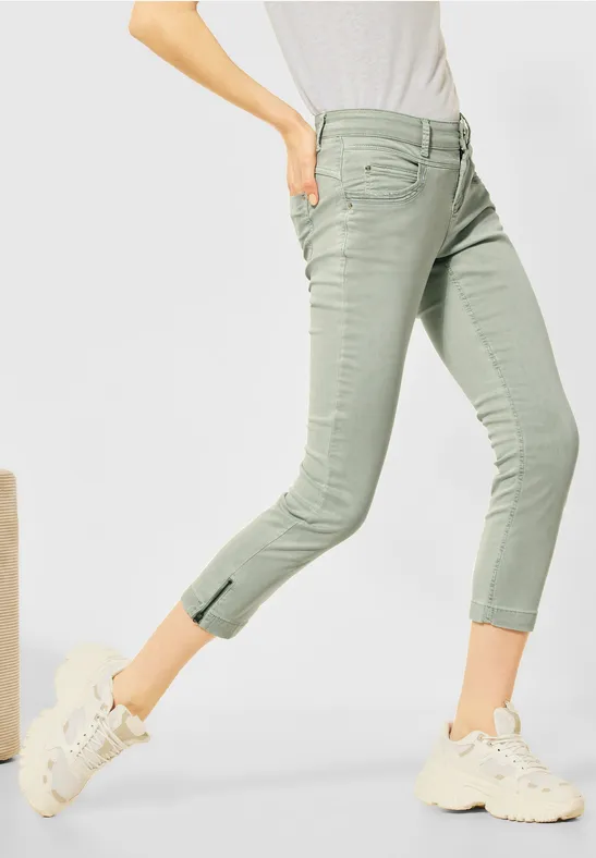 Street One Casual fit Hose mit Zipper  - Style JANE