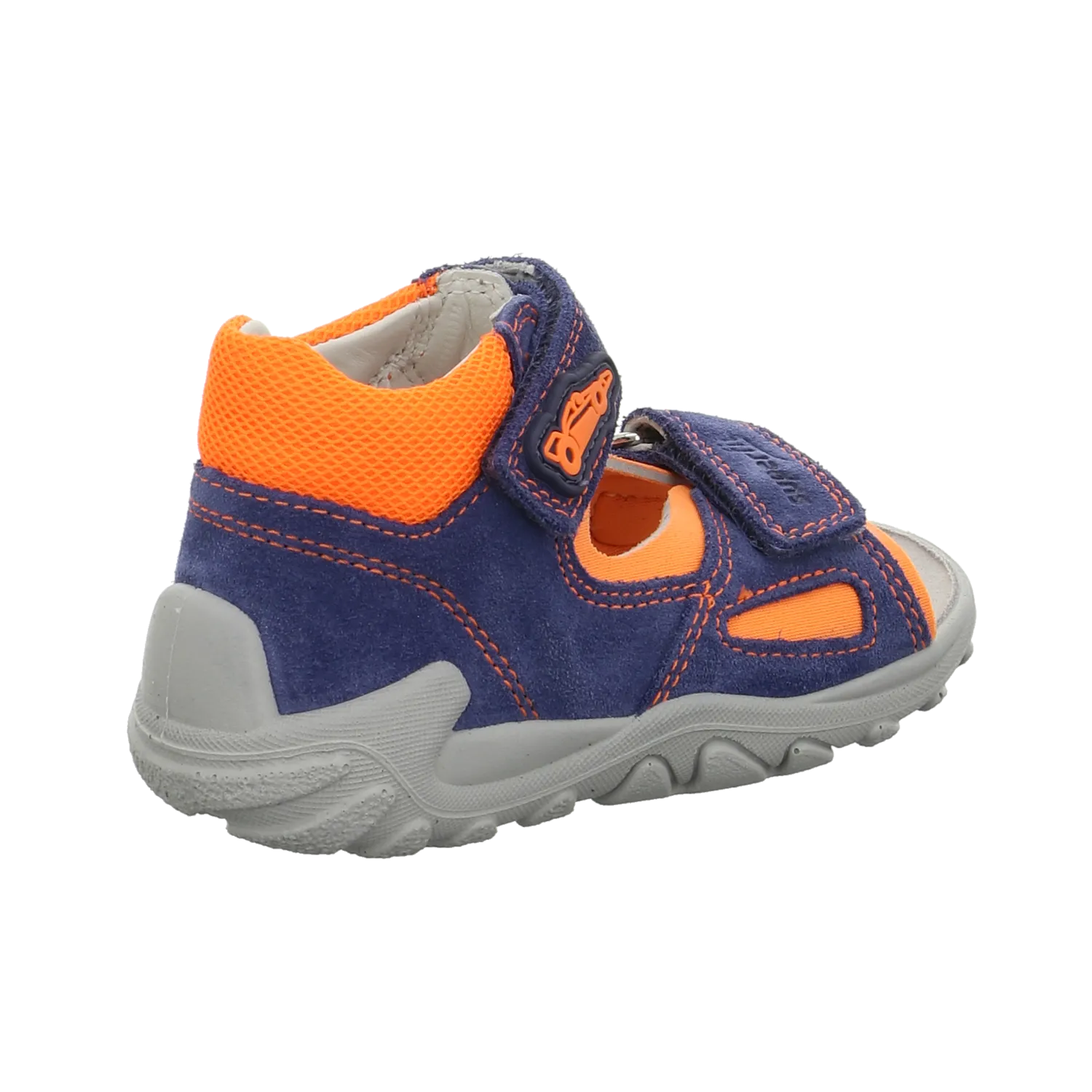 Superfit Sandale fersenoffen blau / dunkel-blau