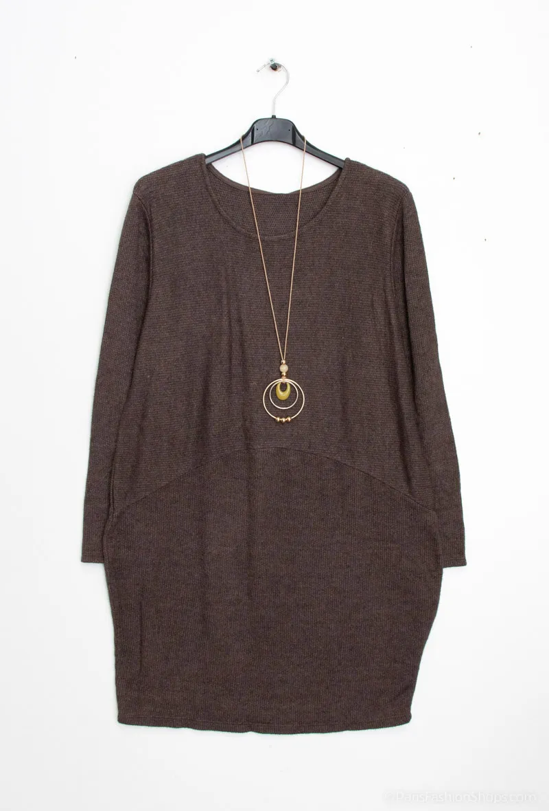 Tunika-Pullover