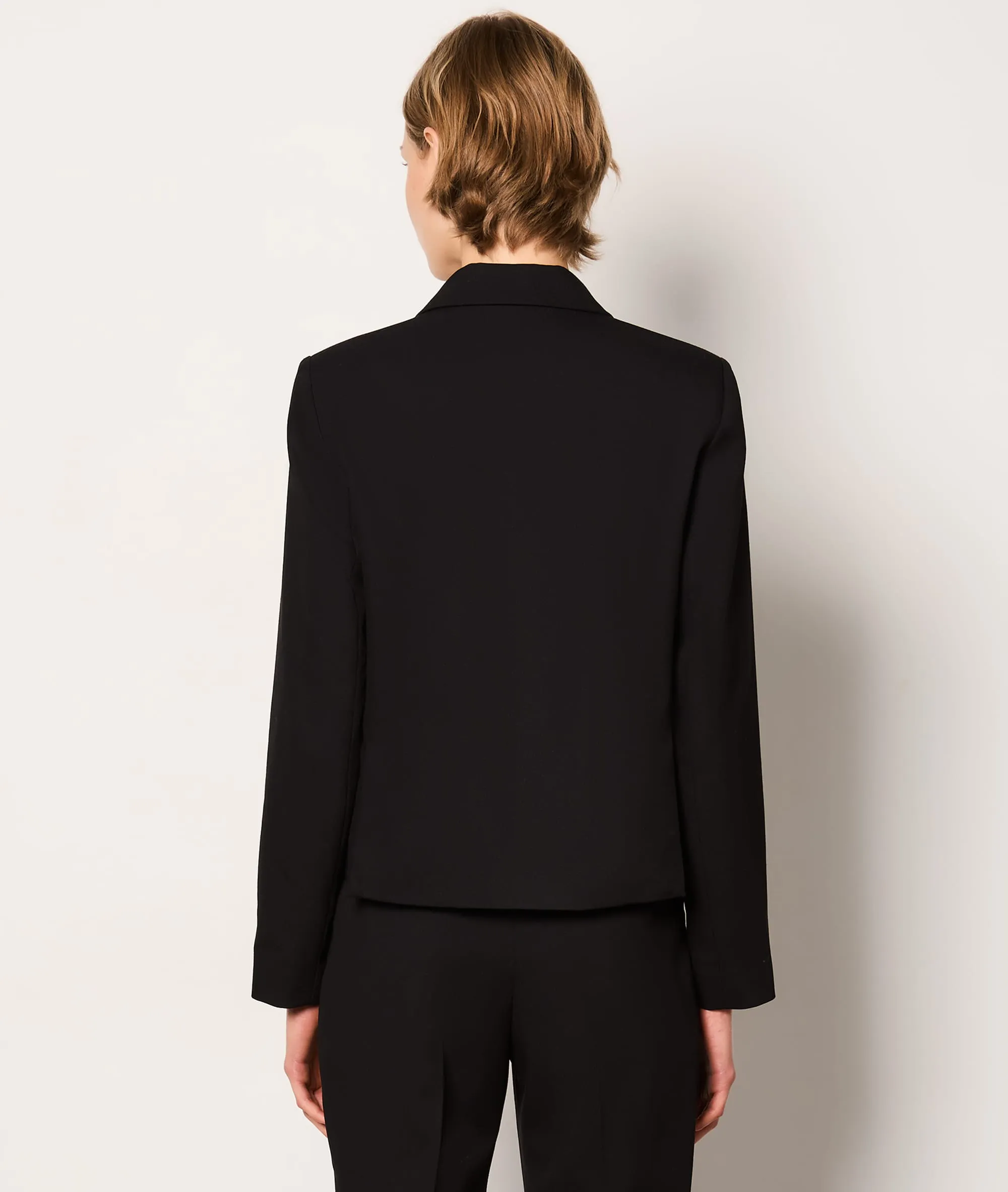 Veste de blazer courte POLYESTER VISCOSE