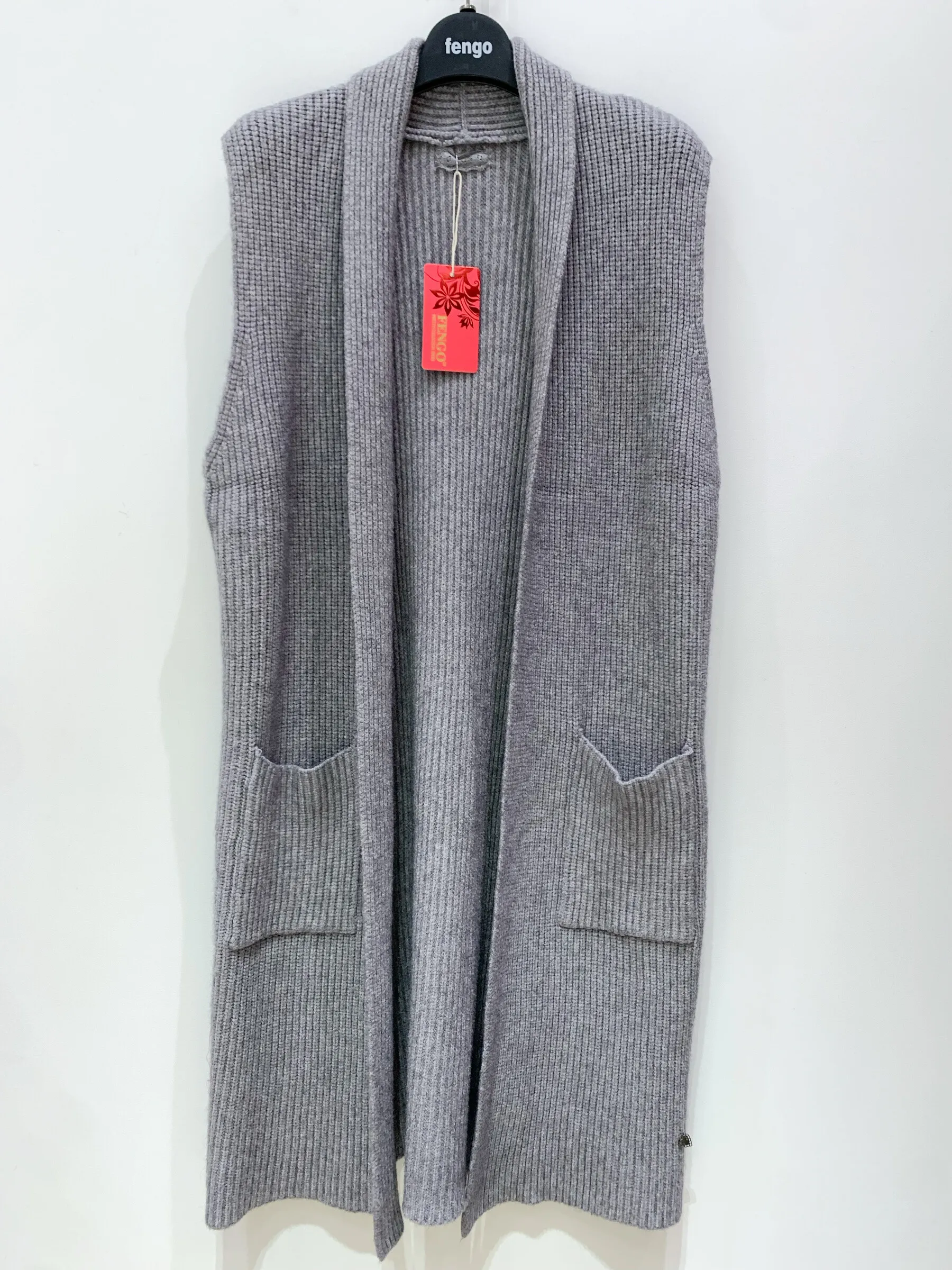 Weite Jacke mit niedrigen Ärmeln